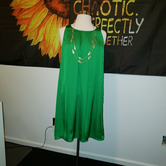 slim fit dress slacks Dana Buchman 70's Blouse Red & Green Size 4 SKU 000031  Designers On A Dime